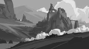 The brush sets linked below are not necessarily the brushes that were used in this tutorial. Sketching A Landscape Digital Painting Time Lapse Youtube