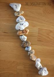 Number pebbles for counting and addition maths activities - The ...