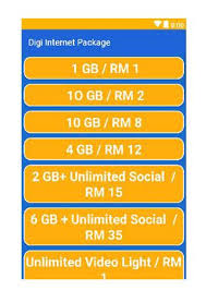 Okay , so i took at look at their packages and hows. Digi Internet Package For Android Apk Download
