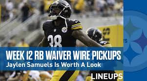 Week 12 Rb Waiver Pickups Adds Running Back Faab Bids