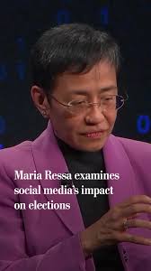 Rappler CEO Maria Ressa talks about the challenges social media poses to  democracies and the upcoming U.S. elections. “You will be far more  vulnerable,” the Nobel Peace Prize winner said at ...