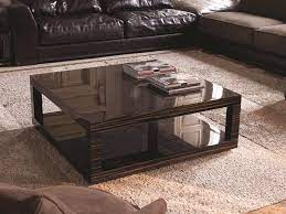 This handcrafted coffee table is the perfect anchor for living rooms of all sorts. Square Wooden Coffee Table Hamilton Square Coffee Table Loveluxe Collection By Longhi