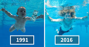 Produced by butch vig, it was the band's first release on the label, as well as the first to feature drummer dave grohl. Baby From Nirvana S Album Cover Recreates Iconic Photograph 25 Years Later Bored Panda