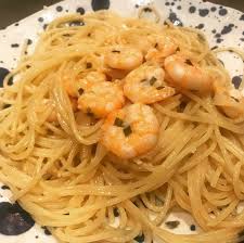 Les Pates Aux Crevettes Beurre D Ail Et Citron Casseroles Miam Miam Et Compagnie Pates Crevettes Beurre A L Ail Miam