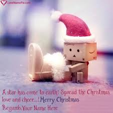 Create Cute Christmas Wishes Quotes With Name Alongwith Best Christmas Quotes And Send Printable Wishes Cards To Your Danbo Christmas Wishes Quotes Amazon Box