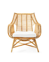 The Simplicity Of Natural Rattan Is Made Even More Fabulous With The Addition Of A Comfy Cushion Ours Provid Rattan Chair Cushions Rattan Chair Chair Cushions