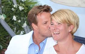 1108 Johannes Kalpers with new girlfriend Tina, ARD entertainment show Over  and over again