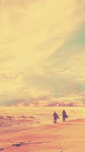 Most ios devices come with a. Surfers Walking On The Beach At Sunset Iphone 5 Wallpaper Hd Free Download Iphonewalls