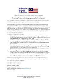 Malaysian Health Coalition Malaysianhc Twitter