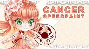 The main challenge for your cancer horoscope 2019 is that saturn continues its journey through your house of marriage. Cancer Zodiac Starsign 2019 Speedpaint Drawing 5 Youtube