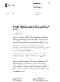 Find hele regeringens forslag til finanslov Uppdrag Att Ta Fram Atgardsplaner Till Regeringens Arbetsmiljostrategi For 2021 2025