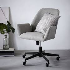 Aluna Upholstered Office Chair Upholstered Desk Chair High Back Dining Chairs Leather Dining Room Chairs
