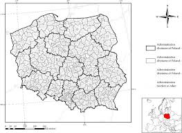 Don't underestimate poland's natural beauty; Administrative Divisions Of Poland With Illustrative Map Of Poland S Download Scientific Diagram