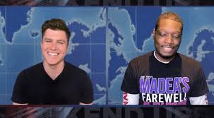 In comedy you work with people so often that they just become familiar faces—it's like a fraternity. New Trending Gif On Cymeme Blogspot Com Snl Saturday Night Live Saturday Night Live Michael Che