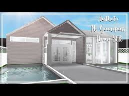 Aesthetic one story house 74k. Bloxburg Modern Contemporary No Gamepass Speedbuild Otosection