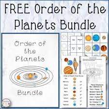Free Order Of The Planets Solar System Projects For Kids Planet Order Solar System Coloring Pages