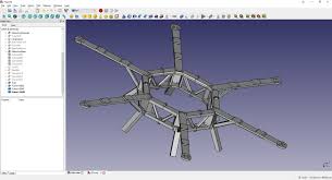 Large Modular Hexacopter Drone Frame 3d Print Model In 2020 Drone Frame Drone Design 3d Printable Models
