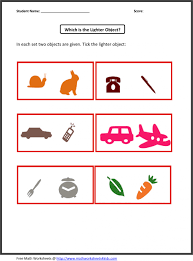 Remarkable Heavy And Light Pictures For Kindergarten Benchwarmerspodcast