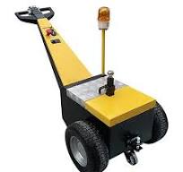 1000kg Small Portable Walk Electric Battery Power Motor Operated Smart Manual Hand Pull Drive Cart Tow Trailer Tractor Trolley