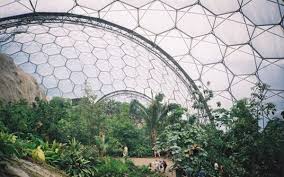 Eden Project World S Largest Greenhouse 2 Thecoolist The Modern Design Lifestyle Magazine Dome Greenhouse Geodesic Dome Greenhouse Geodesic Dome