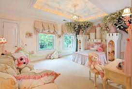 This one is decorated with several colorful fake flowers. 20 Princess Themed Bedrooms Every Girl Dreams Of Home Design Lover