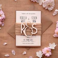 Wooden Monogram Wedding Invitations With Images Wedding Invitation Cards Wedding Invitations Diy Cricut Wedding Invitations