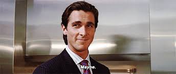 Maybe you would like to learn more about one of these? Dream Job Christian Bale American Psycho Christian Bale American Psycho