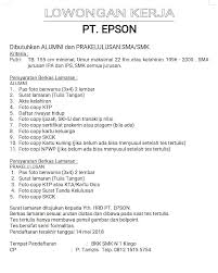 Buat surat lamaran dengan tulis tangan. Cara Memuat Surat Contoh Surat Lamaran Kerja Pt Epson Batam