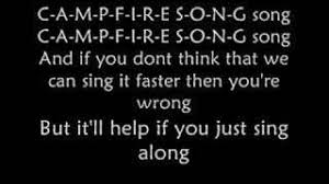 Your kids will get a kick out of the name and love singing or shouting along to the chorus. 53 Favorite Family Campfire Songs Pdf Printables The Crazy Outdoor Mama