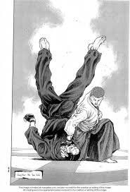 Aikido Sensei Against An Opponent Taken From Shamo Drawings By Akio Tanaka And Written By Iz Martial Arts Techniques Best Martial Arts Martial Arts Styles
