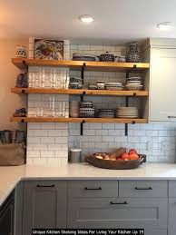 The following skus cannot be used with w3030butt, w3630butt or any open cabinets 30 or wider. 30 Unique Kitchen Shelving Ideas For Living Your Kitchen Up Kitchen Remodel Small Kitchen Remodel Black Shelf Brackets