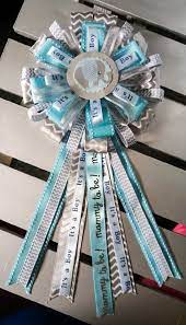 Elephant Baby Shower Corsage Baby Shower Mum Baby Shower Coursage Elephant Baby Shower Boy