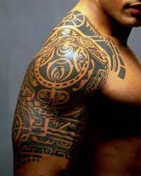 Evolution of the bull begins w/ @nikkohurtado. Tattoo Polynesisch