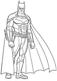Batman The Dark Knight Coloring Page Batman Para Colorear Superheroes Para Colorear Batman Dibujo