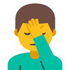 Man Facepalming Emoji Man, facepalming icon in 780 free vector emoji ✓ find the perfect icon for your project and download them in svg, png, ico or icns, its free! man facepalming emoji