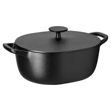 Vardagen Casserole With Lid Cast Iron Ikea In 2020 Cast Iron Ikea Vardagen It Cast