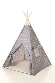 Kinder Kindergarten Grau Sterne Tipi Baumwolle Haus Graue Sterne Weihnachten Zelt Holz Spielhaus Holzhaus Zu Spielen Kinder Tipi Enfant Tipi Teepee Kids Teepee Kids Teepee Tent