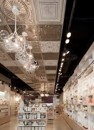 Interesting Ceiling Skins 6 2 Retail Design Cosmetic Shop Fancy Shop