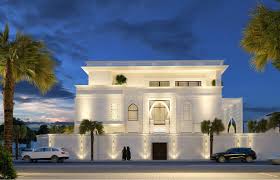 Villa 3d models for download, files in 3ds, max, c4d, maya, blend, obj, fbx with low poly, animated, rigged, game, and vr options. Arabic Classic Villa Exterior Design Trendecors
