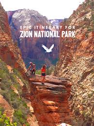 Here S An Epic 4 Day Zion National Park Itinerary Winetraveler Hiking National Parks National Parks Trip National Park Road Trip