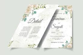 Download Template For Wedding Invitation Card Graphic By Hafidz Putra67 Creative Fabrica SVG Cut Files