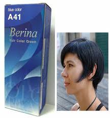 When determining how to get dark blue. Berina Permanent Hair Dye Color Cream No A41 Blue Unisex For Sale Online Ebay