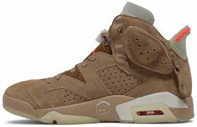 It sports a british khaki suede upper complimented with bright crimson nike air, jumpman and travis scott branding. Travis Scott Air Jordan 6 British Khaki Dh0690 200 Release Date Sbd