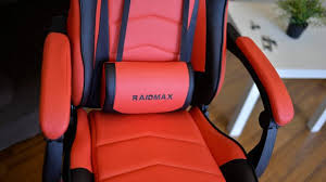 Raidmax dk709 drakon gaming chair ergonomic racing style pu leather seat, headrest with raidmax zeta rgb computer gaming case tempered glass side panel, front panel rgb led. Review Raidmax Drakon Dk709 Gaming Chair Comfort For Long Hours Of Play Aymenz Steemit
