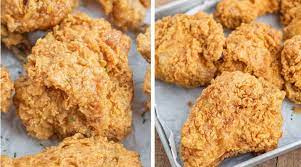 Deep fried mixed chicken fillet until golden brown. Super Crispy Fried Chicken Dinner Then Dessert