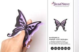 Download Free Paper Cutting Download Butterfly Paper Cut Svg Layered Butterfly Svg Free Design Resources