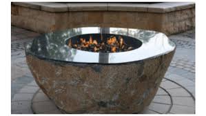 Started selling granite fire pits in 2009 and now ships them nationally. Elementi Large Granite Outdoor Firepit Boulder