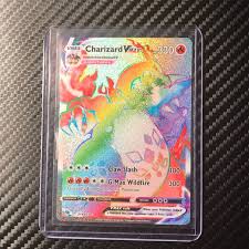 Pokemon Other Pokmon Charizard Vmax Secret Rainbow Rare Poshmark You can download free the charizard, pokemon wallpaper hd deskop background which you see above with high resolution freely. pokemon charizard vmax secret rainbow rare