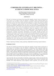 Sabah law courts search  provides information about the courts in kota kinabalu, sandakan, tawau and labuan. Pdf Corporate Governance Dilemma Evidence From Malaysia