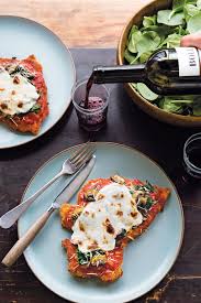 In a small bowl, beat three eggs with the cream. Easy Chicken Parmesan Recipe Williams Sonoma Taste